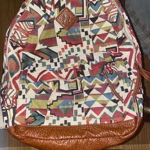 Aeropostale Earthy Geo Backpack